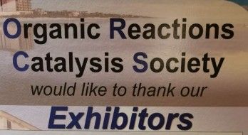Let's talk during the 28th Biennial Meeting of Organic Reactions Catalysis Society