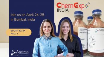 Apeiron Synthesis na ChemExpo India 2024!